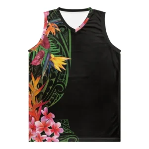 Polynesian Tribal Basketball Jerseys with Guam Designs