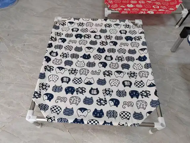 Dog and Cat Hammock on Stand - Image 4