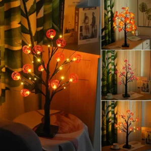 60CM Halloween Autumn Tree with Lights