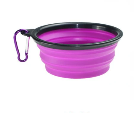 Silicone Dog Outdoor Water Bowl - Image 6