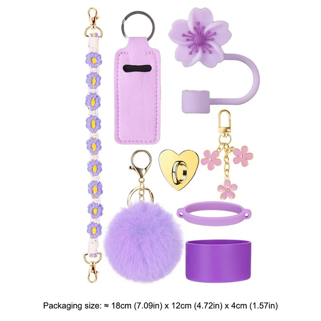 8 Pcs Set Cup Tumbler Accessories - Image 4