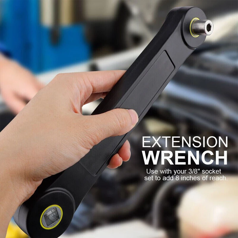 Torque Wrench Extension with 3/8'' & 1/4'' Adapter - Image 3
