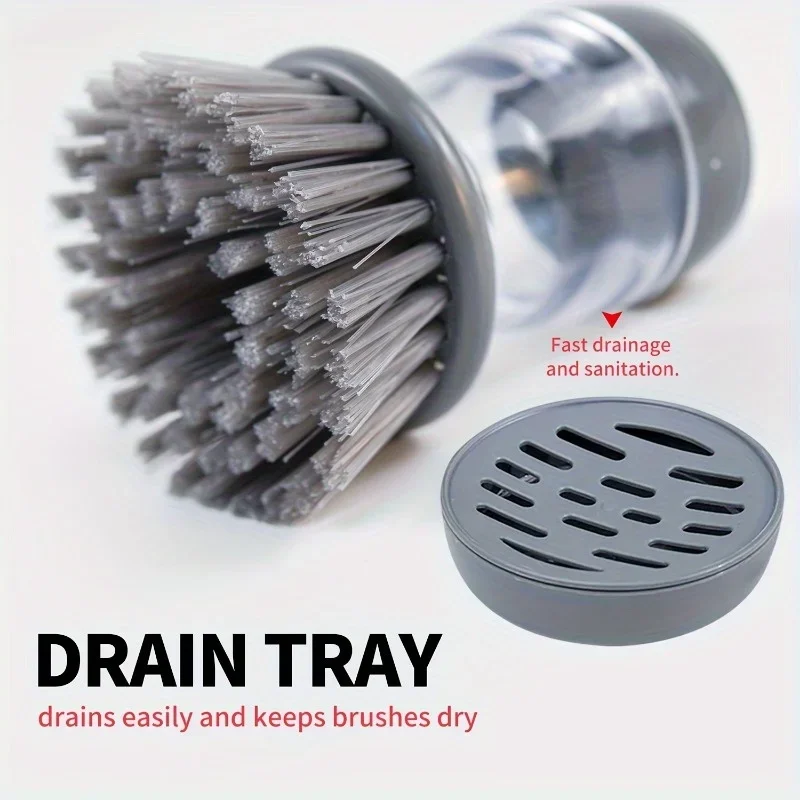 Multifunctional Pressing Cleaning Brush - Image 4