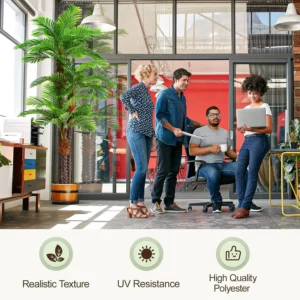 Keeplush 8.5ft Outdoor Artificial Palm Tree