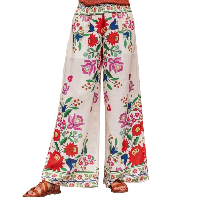 Retro Floral Pants - Image 2