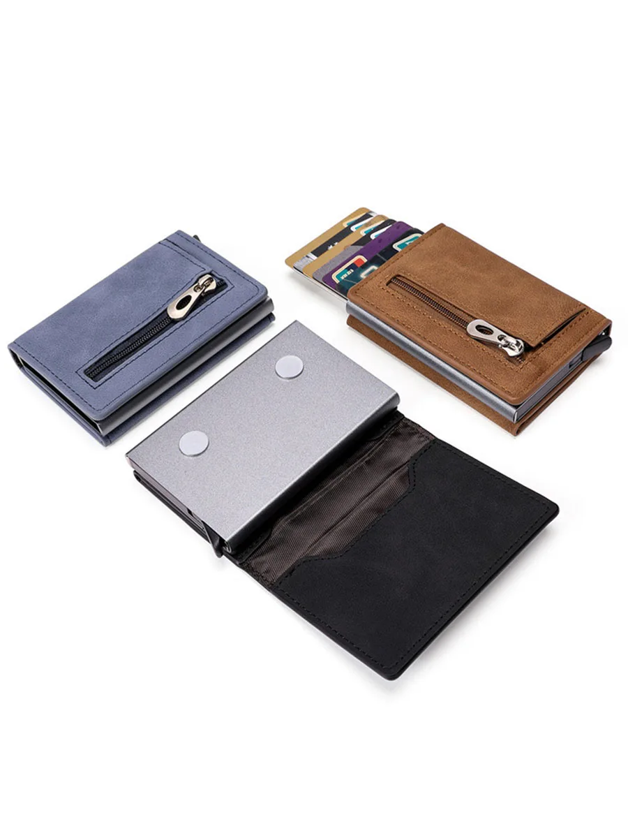 Gebwolf PU RFID Leather Men Wallet - Image 14