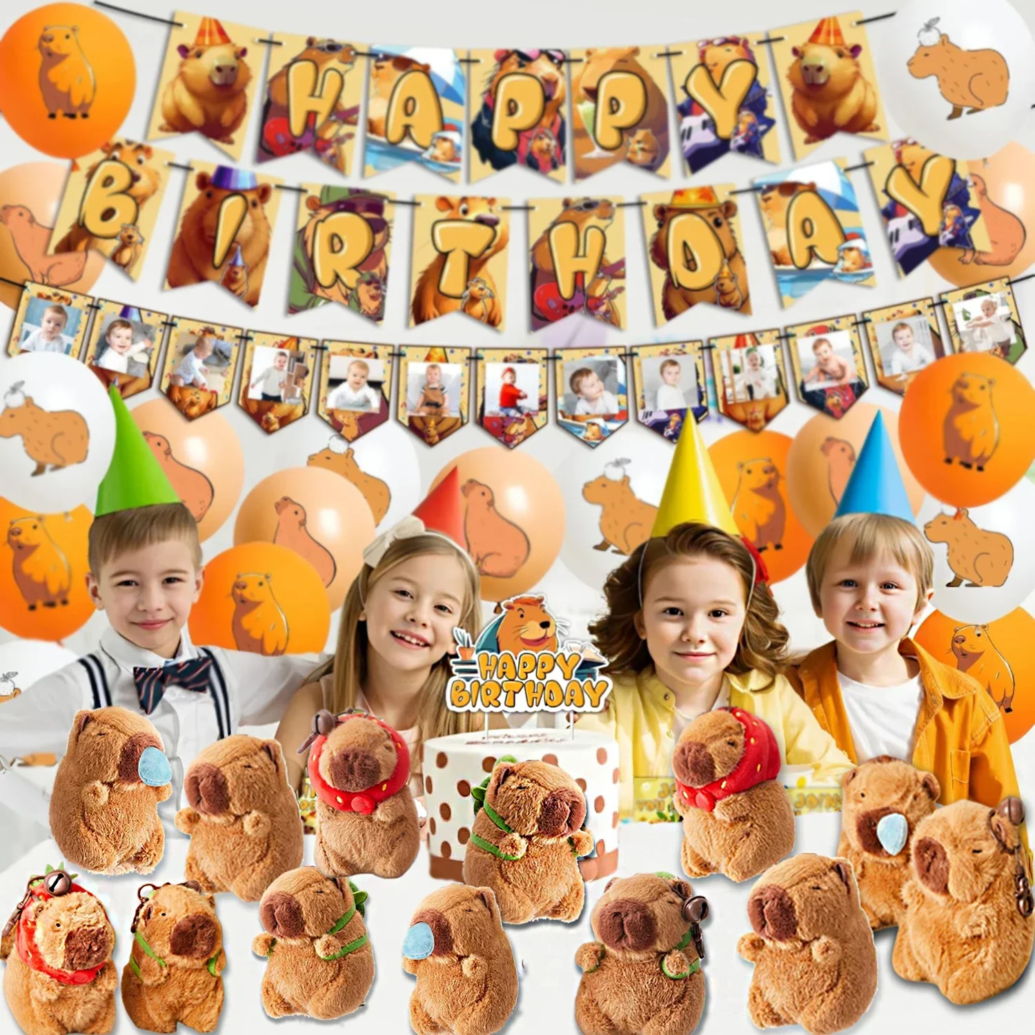 Capybara Plush Keychain Toy | Cute Stuffed Animal Keychain for Backpack & Gifts - Image 3