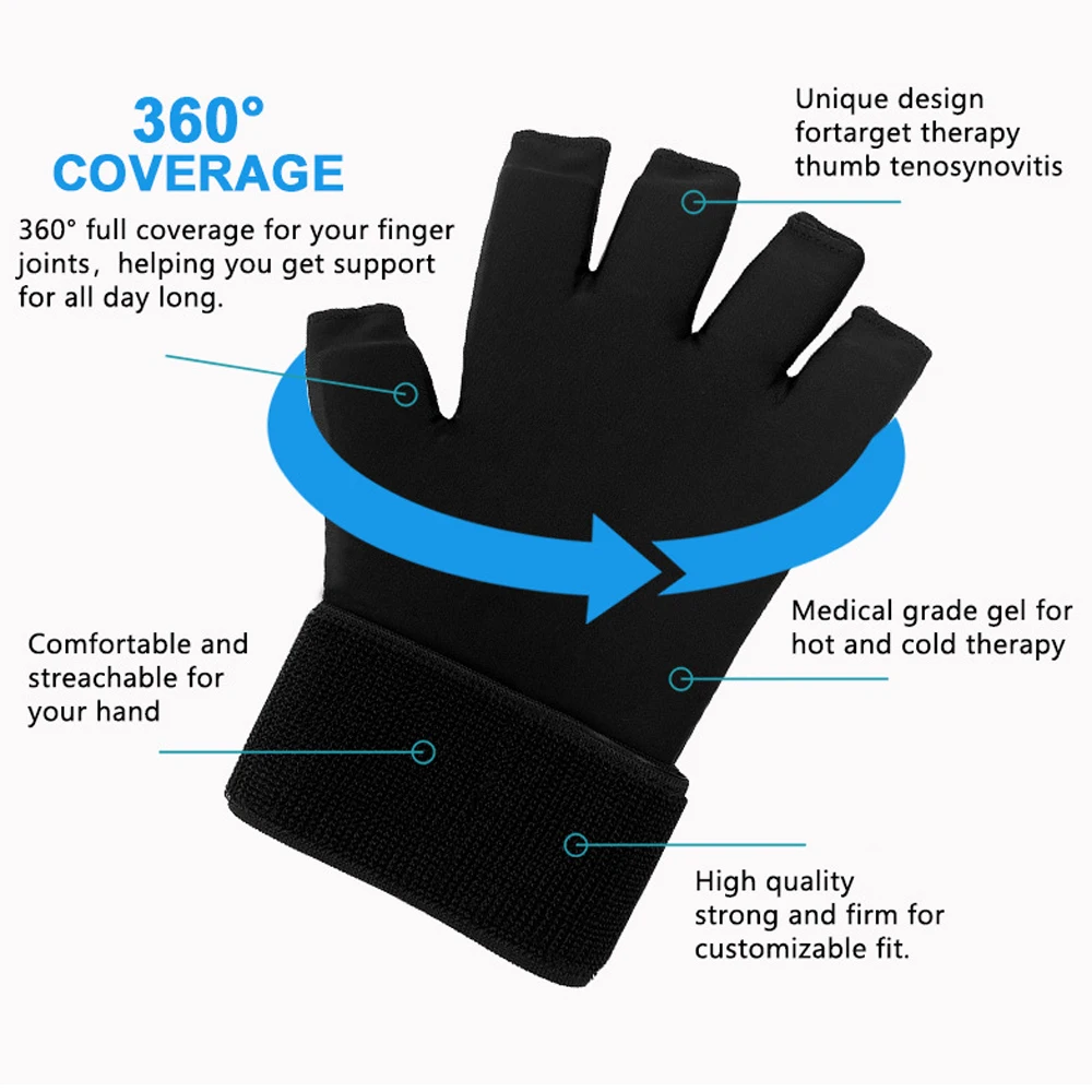 Hot and Cold Compress Cold Pack Gloves - Image 3