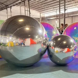 Inflatable Big Silver Balls