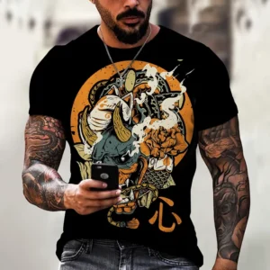 Japanese Samurai Ninja Costume Shirt