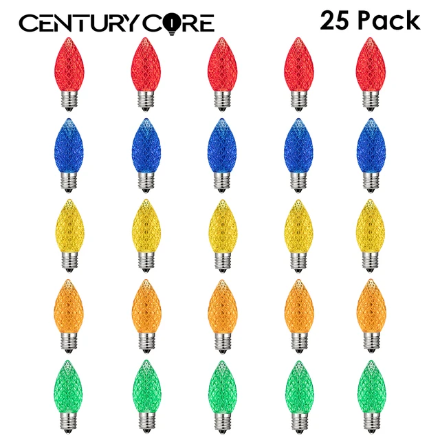 Strawberry C7 Garland LED Christmas Lights - Image 2