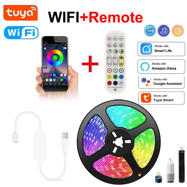 Tuya 5050 LED RGB Light WIFI APP Control - Image 3