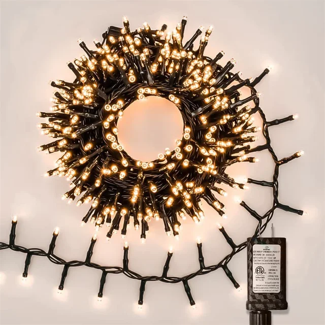 10 pcs Linkable Christmas Lights Curtain - Image 9