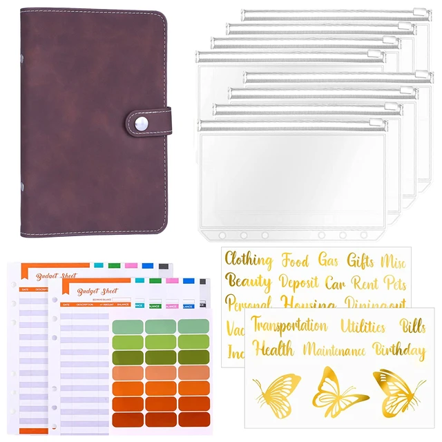A6 Binder for Cash Envelopes and Budget Planner - Image 6
