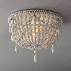 Vintage Rustic Ceiling Beads Chandelier