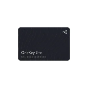 OneKey Lite Portable NFC Private Key Cold Storage For Cryptocurrency