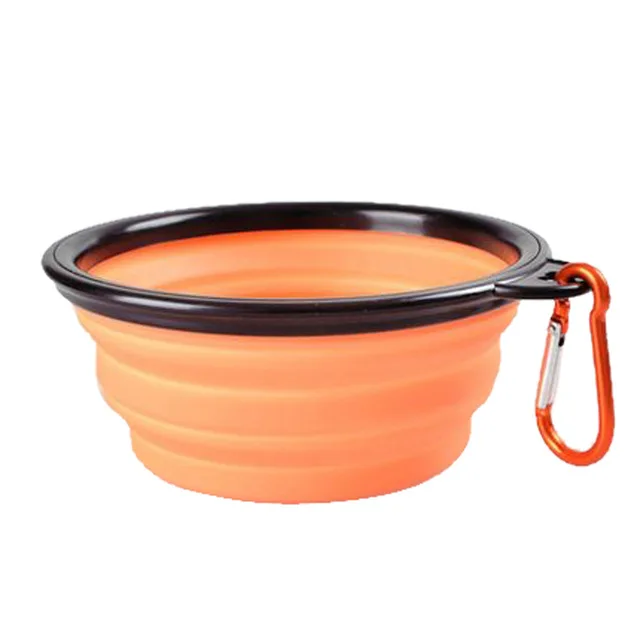 Silicone Dog Outdoor Water Bowl - Image 4