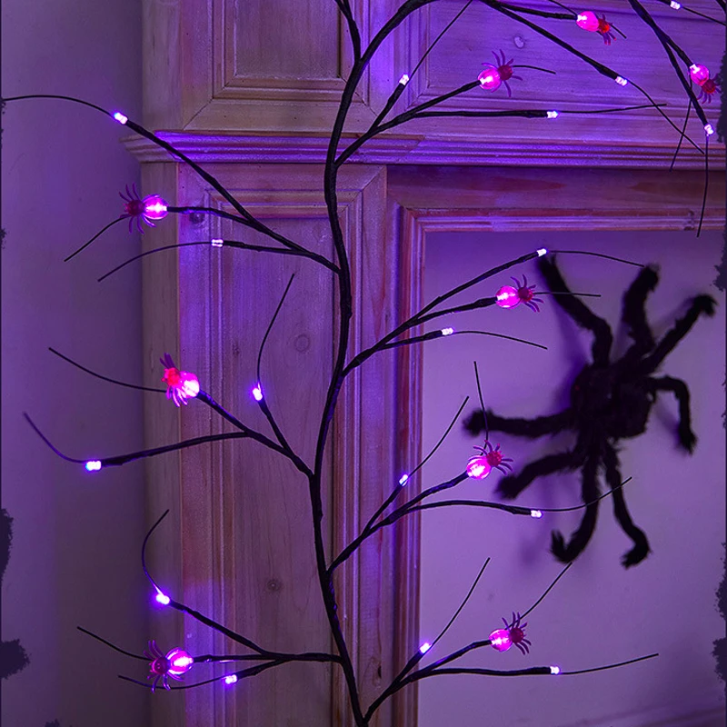 LED Vine Halloween Lights on Trees - Image 10