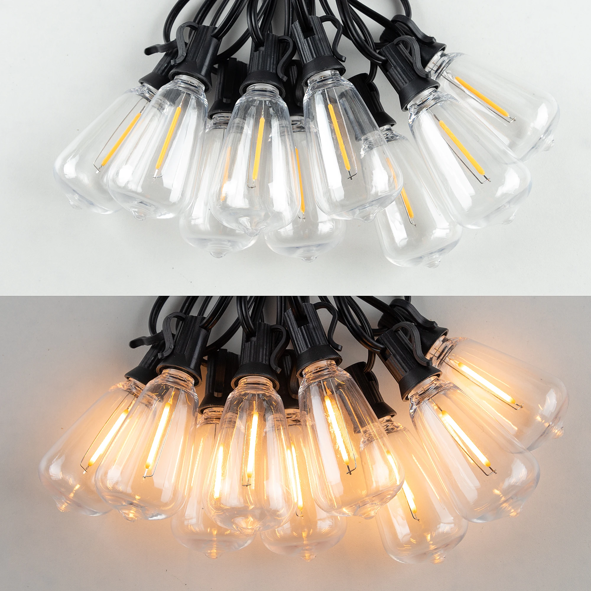 ST38 String Bulb Lights Patio Outdoor - Image 9