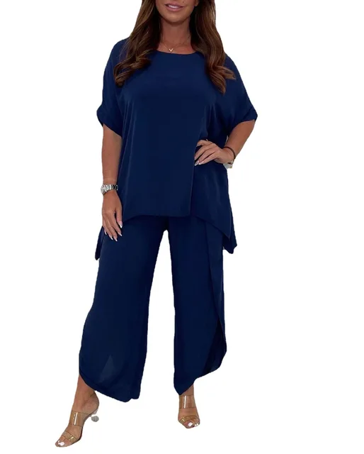 Floaty 2 Piece Sleeve Trouser Set - Image 10