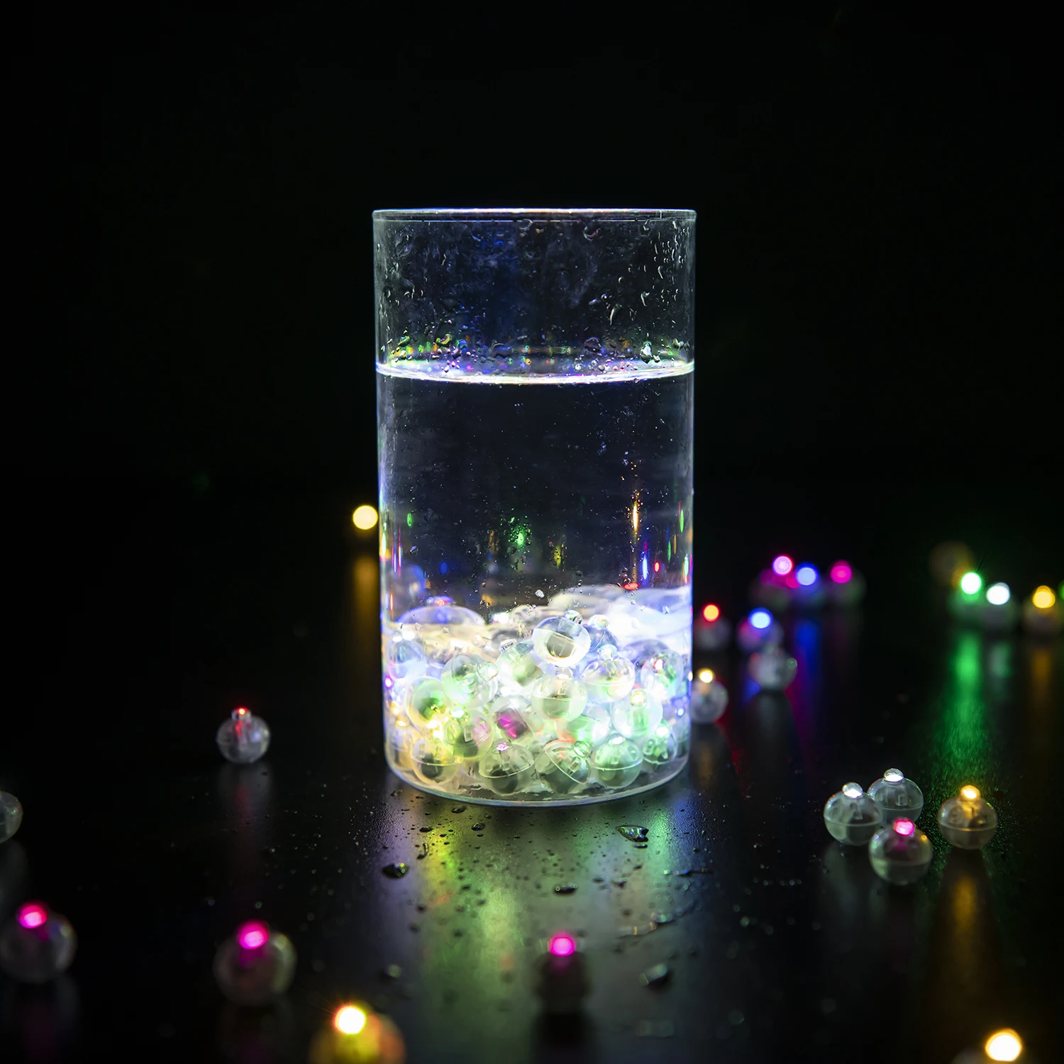 100 Pcs Round Colorful Mini-Lights LED - Image 12