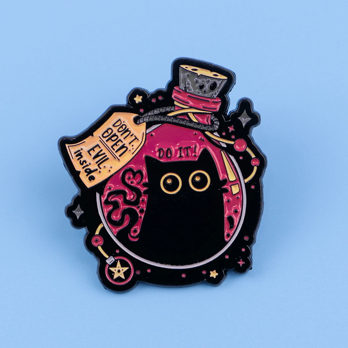 Cute Black Cat Pins - Image 4