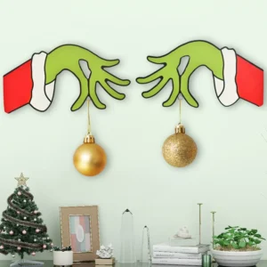 Grinch Hand with Ornament