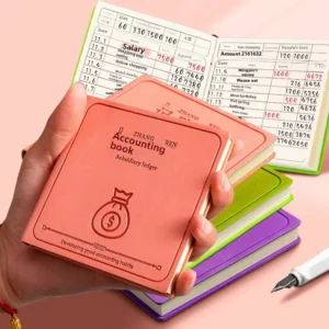 Portable Mini Square Notebook For Finance