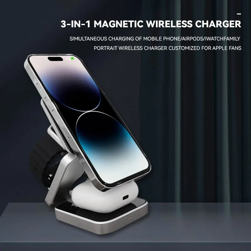 Magnetic Wireless Charger Stand - Image 7