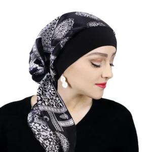 Printed Pre-tie Headscarf Summer Chemo Headwear