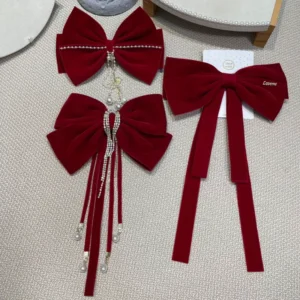 Red Velvet Bow