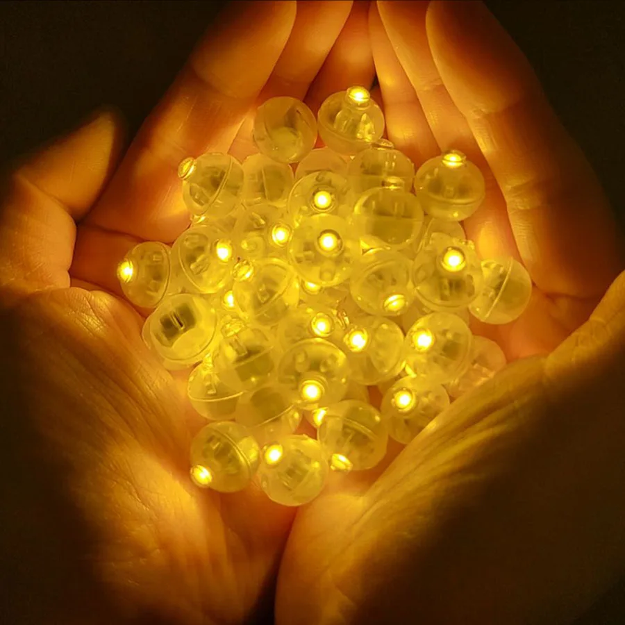 100 Pcs Round Colorful Mini-Lights LED - Image 14