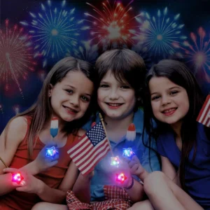 10 to 20 Pcs Star Shaped 4Th Of July LED Lights