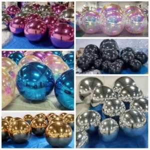 6 Pcs Inflatable Floating Disco Ball
