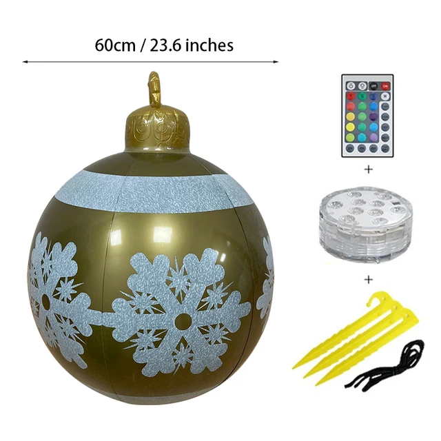 60CM LED Christmas Lighting Balls - Image 17