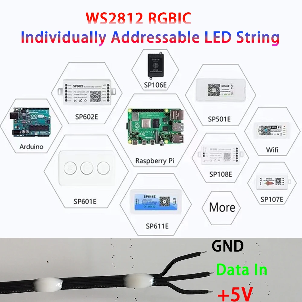 100m Christmas Tree RGB LED - Image 8