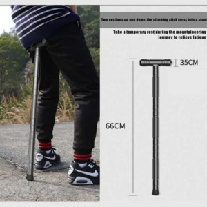 Retractable Tactical Self-Defense Hiking Stick