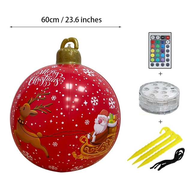 60CM LED Christmas Lighting Balls - Image 14