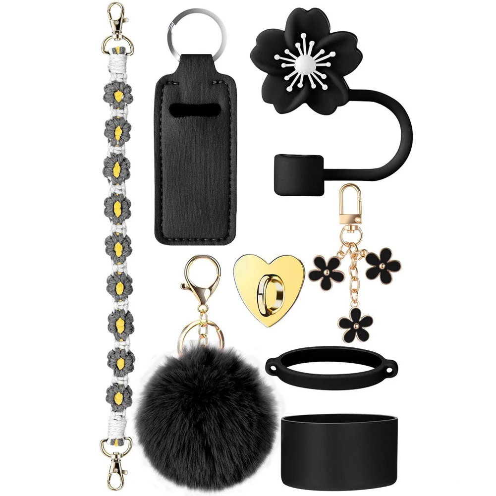 8 Pcs Set Cup Tumbler Accessories - Image 8