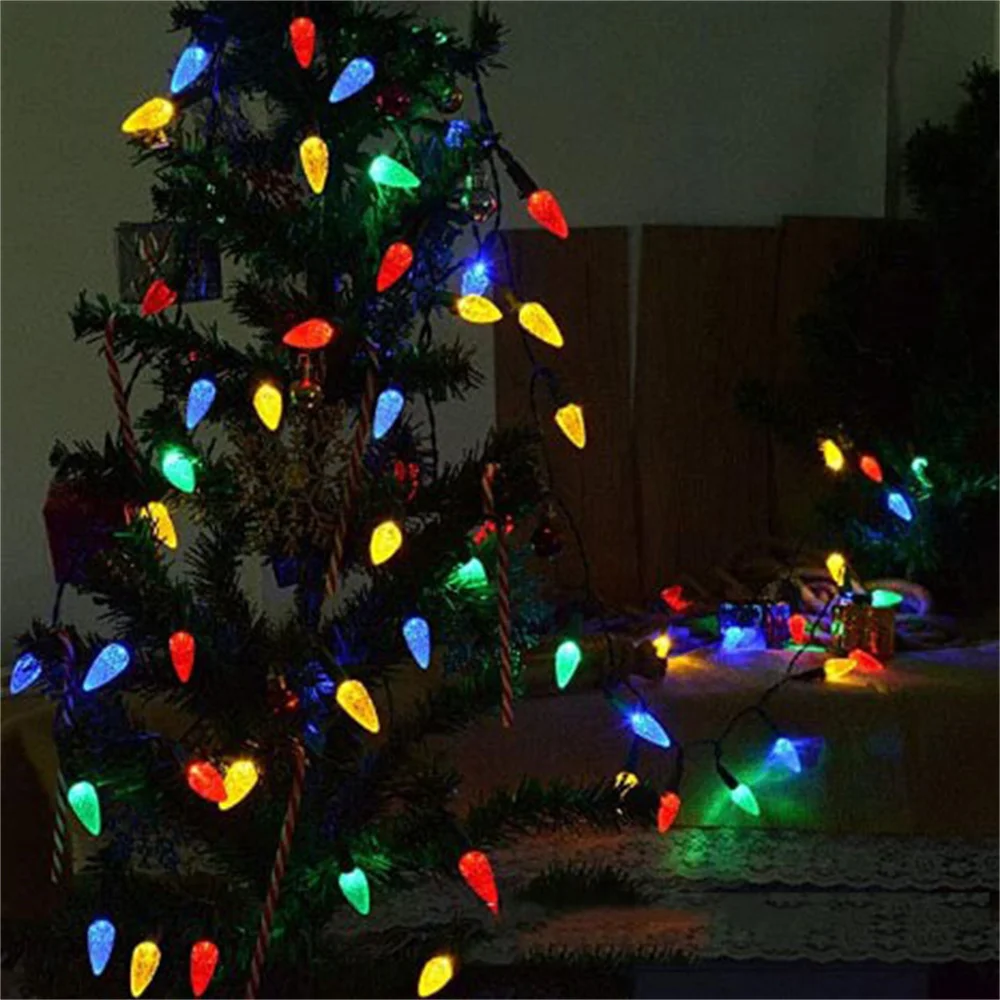 50/100 Christmas Lights LED C6 - Image 7