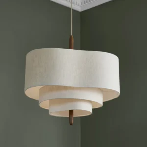 Japanese Fabric Chandelier