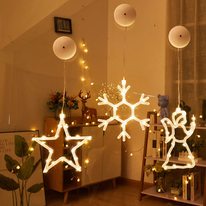 Window Hanging LED Christmas Lighting Kits - Image 14