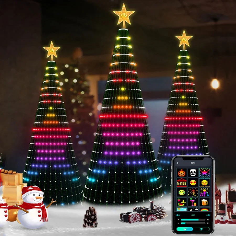 Smart APP 2.1M Tower Christmas Tree - Image 7