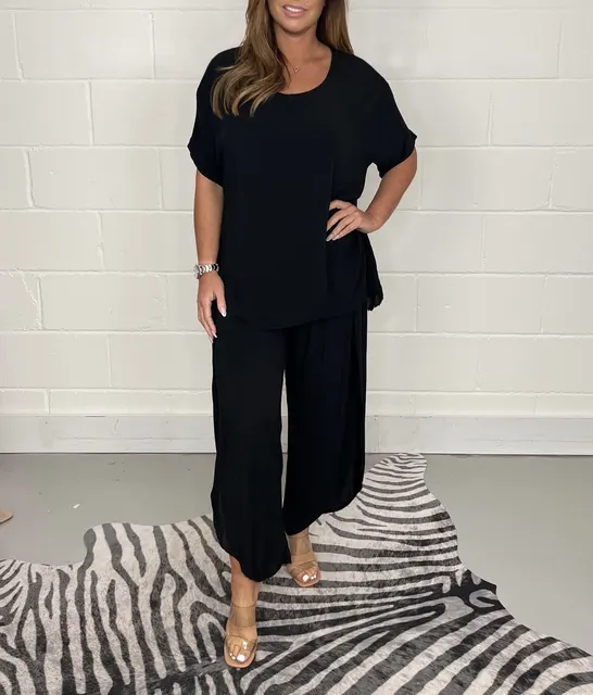 Floaty 2 Piece Sleeve Trouser Set - Image 9