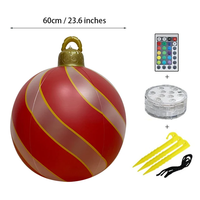60CM LED Christmas Lighting Balls - Image 19