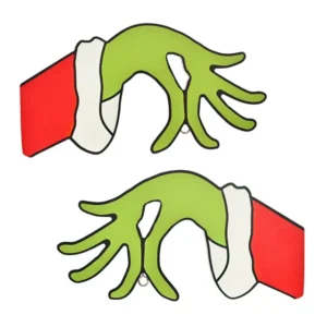 Grinch Hand with Ornament