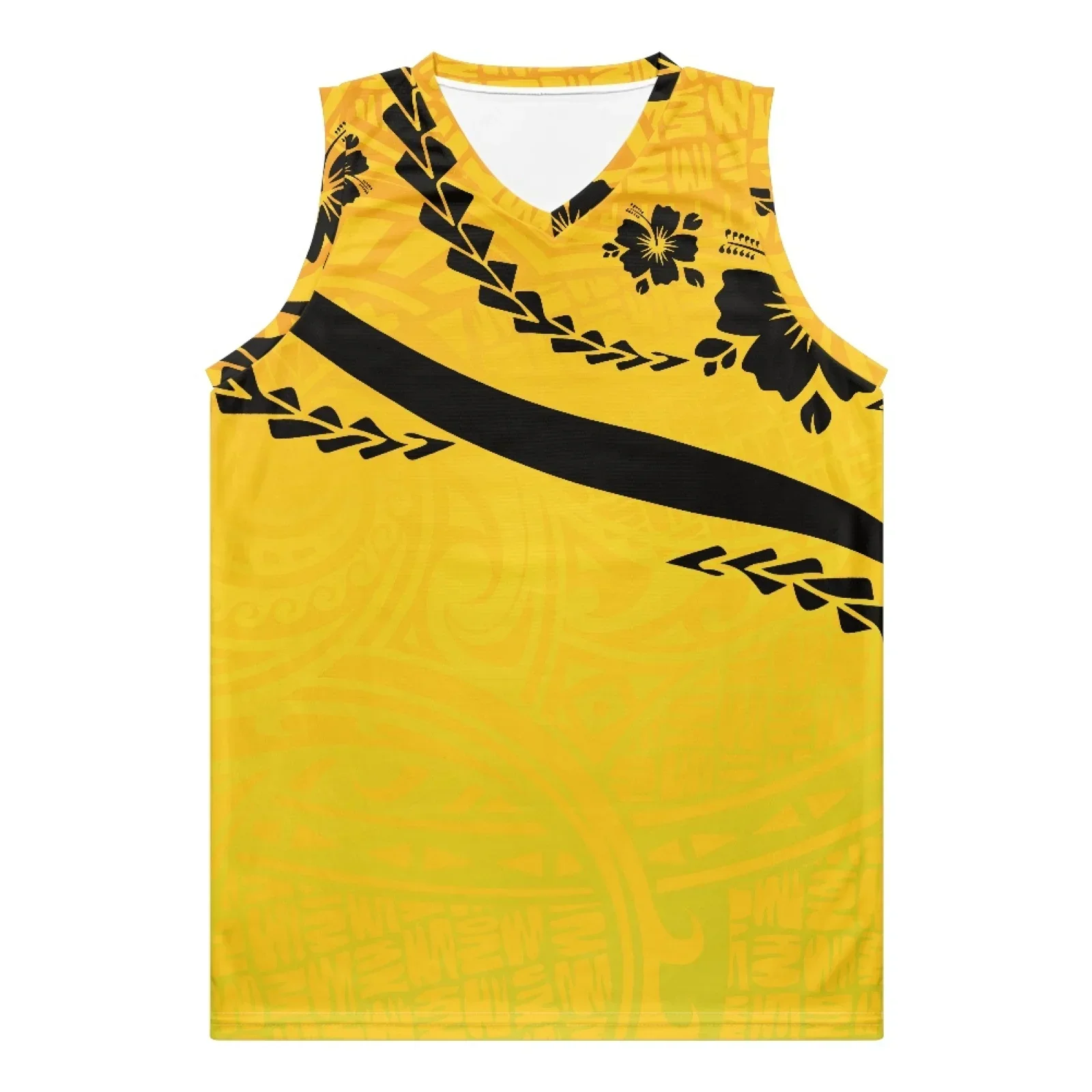 Polynesian Tribal Basketball Jerseys with Guam Designs - Image 15