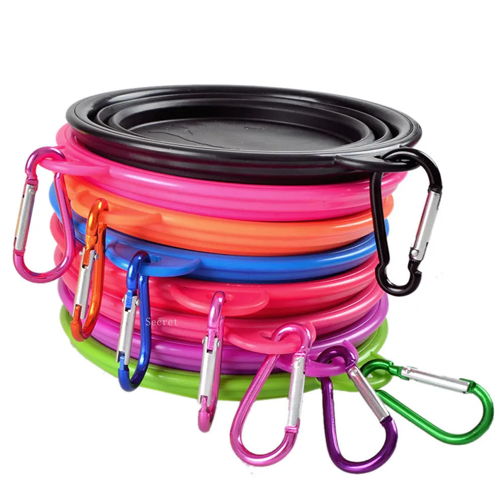 Silicone Dog Outdoor Water Bowl - Image 16