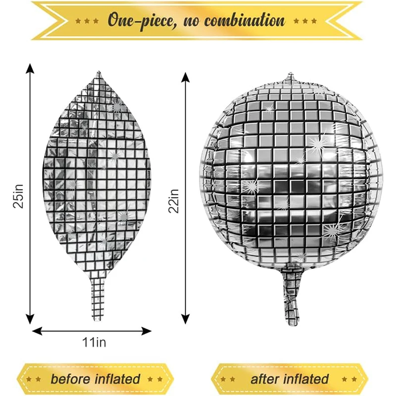 6 to 12Pcs Inflatable Disco Ball 22inch - Image 6