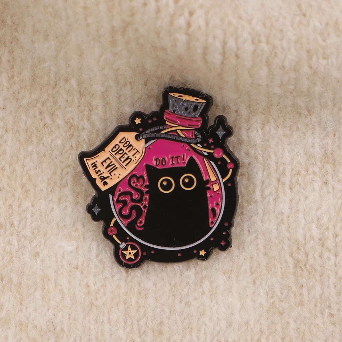 Cute Black Cat Pins - Image 5